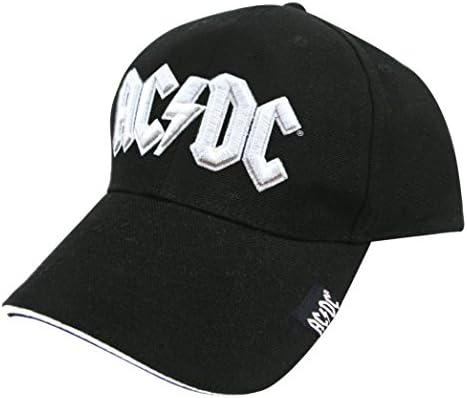 AC / DC Erkek Beyzbol, Siyah, Tek Beden