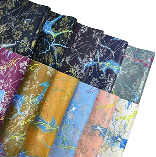 11 Adet Yumuşak Pamuklu Kumaş Çiçek Baskılı Sentetik Deri çanta kumaşı Cüzdan Yapımı Dikiş El Sanatları Projeleri