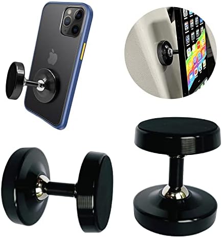 Çift Manyetik Telefon Tutucusu ve Tutucusu – İki yönlü, yüksek Mukavemetli Mıknatıslı eller Serbest Spor Telefon Tutucusu-Egzersiz