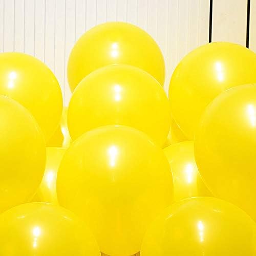 5 İnç Altın Metalik Balonlar Krom Parti Lateks Helyum Balonu, 100'lü Paket