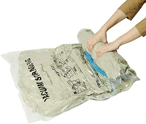 AOOF 6 ADET vakum poşeti Mühür Sıkıştırılmış Seyahat saklama çantası ev düzenleyici Katlanabilir Giysi Çantası El