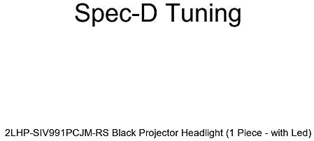 Spec-D Tuning 2LHP-SIV991PCJM - RS Siyah Projektör Far (1 Adet-Led'li (Sadece Spec-D Dikey Yüz Germe Dönüşüm ızgarasına
