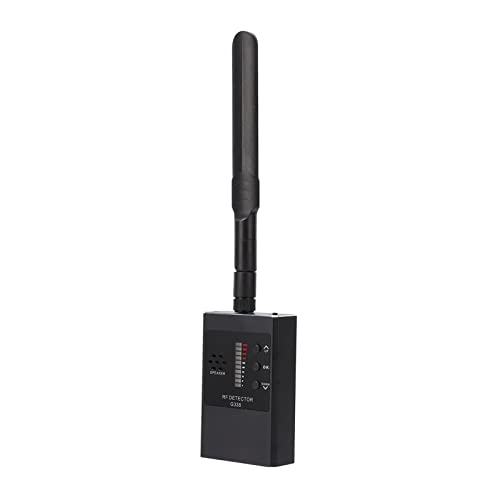 Kablosuz RF Sinyal Test Cihazı, İkamet için 300-2700MHz Çok Fonksiyonlu Kamera Dedektörü (Siyah)