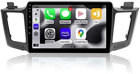 ViaBecs araba android müzik Seti Dahili Kablosuz Apple CarPlay ve Android Auto, 2013-2018 Toyota RAV4 için 10,2 inç
