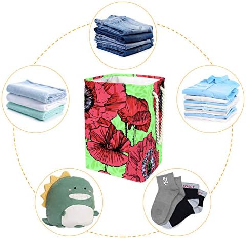 19.3 Bağlantısız çamaşır sepeti Kirli Giysiler Sepet Katlanabilir Ev Kreş Üniversite Daire Ofis Çiçek Çiçek