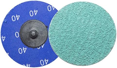 Benchmark Aşındırıcılar 3 Hızlı Değişim Yeşil Zirkonya Zımpara Diskleri, Yüzey Kaplaması için Erkek R Tipi Destekli