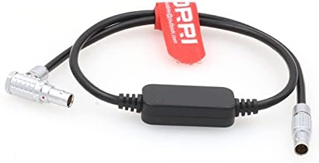 DRRI SmallHD Odak PRO kırmızı Komodo Kontrol Kablosu 5 Pin Erkek Dik Açı 9 Pin