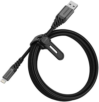 OtterBox Premium USB-A'dan Lightning Kablosuna, 2M-Koyu KÜL