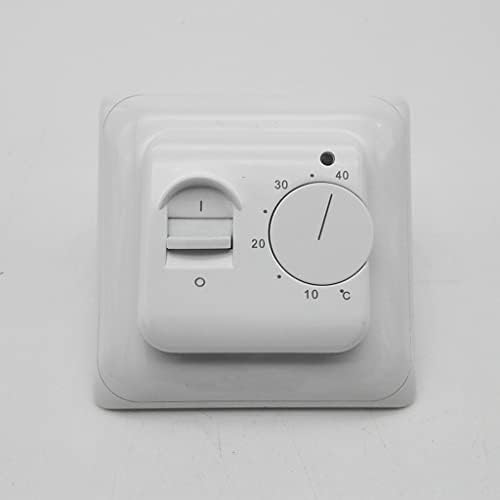 WALNUTA elektrikli yerden ısıtma oda termostatı manuel sıcak kablo kullanımı sıcaklık kontrol cihazı (Renk: Gösterildiği