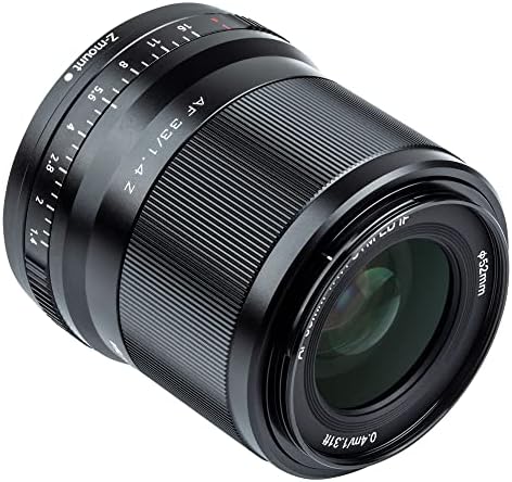VİLTROX AF 33mm F1. 4 Z Dağı Lens,otomatik Odaklama Geniş Diyafram APS-C Ana Lens ile Uyumlu Nikon Z Dağı Kamera Z5