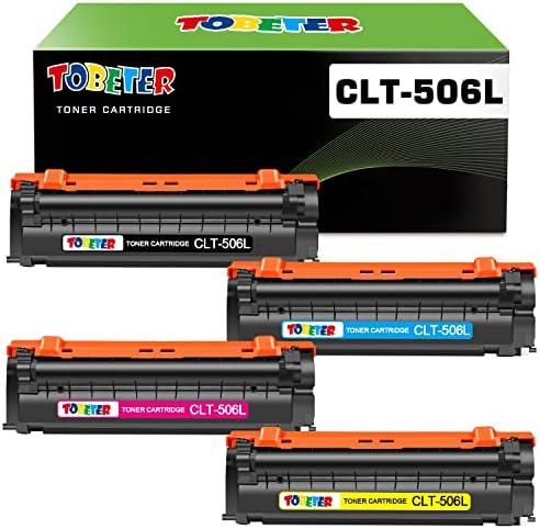 ToBeter Uyumlu CLT 506L Toner Kartuşu samsung için yedek CLT-506L K506L C506L M506L Y506L için CLX-6260FD CLX-6260FW