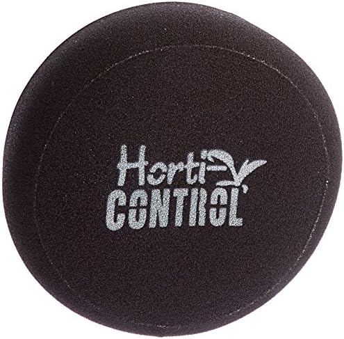 Horti-Control P Toz Geçirmez Köpük Filtre, 12 inç, Siyah