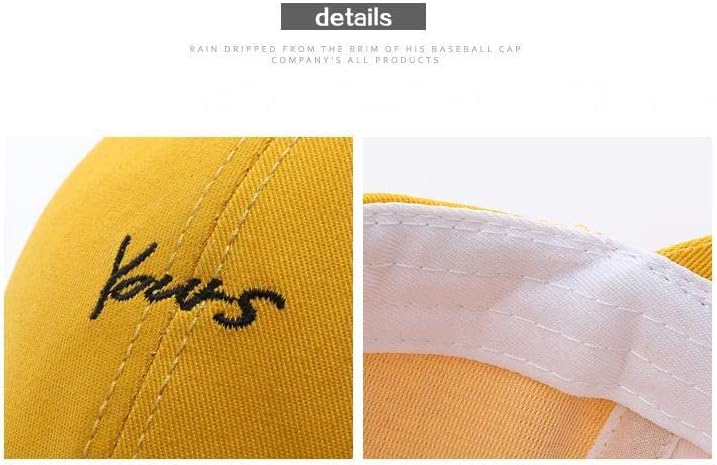 Weimay Basit Senin İşlemeli beyzbol şapkası Unisex Tüm Maç Açık Spor Kap