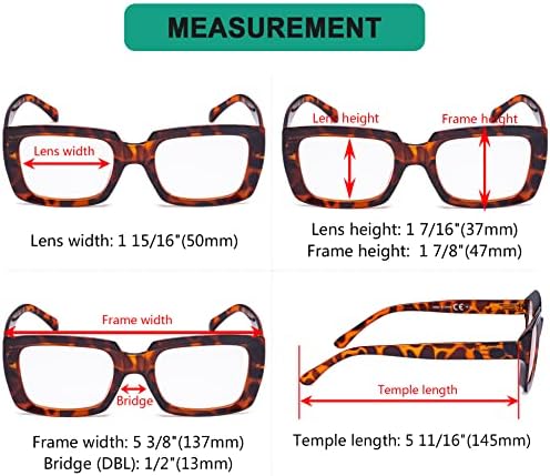 Eyekepper, Birlikte Verilen 4'lü Bayan Okuma Gözlüklerinde ve Kadınlar için 4'lü Okuyucularda %10 Tasarruf Edin +3,50