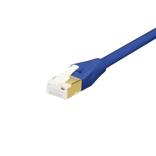 ーー Buffalo BSLS7NU10BL Kırılmaz LAN Kablosu, Kategori 7, Düz, Normal Tip, Mavi