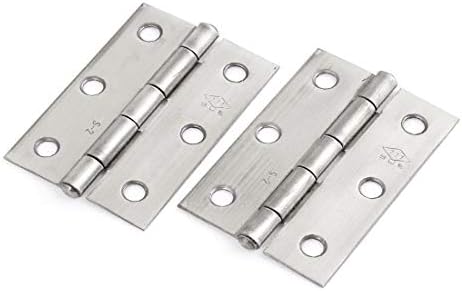 Yeni Lon0167 2 Adet Özellikli Paslanmaz Çelik Katlanır güvenilir etkinlik Dolabı kapı menteşesi 64mm x 43mm (ıd: b23