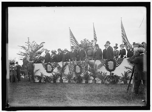 Tarihsel Bulgular Fotoğraf: 1913, Süvari İncelemesi, Woodrow Wilson, Stand, Leonard Wood, Dr Grayson, Albay Harts
