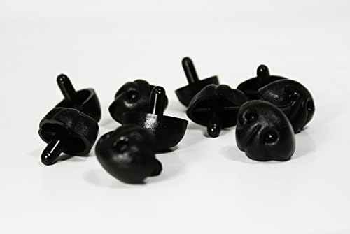 Siyah Güvenlik Zanaat Hayvan Burun Ayı Kukla Bebek japonya'da Yapılan Style-G 30mm 2 adet / pkg