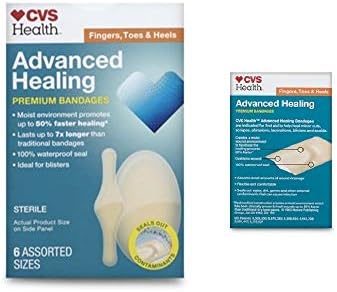 CVS Sağlık Gelişmiş Şifa Hidrokolloid Bandajlar (Parmaklar Ayak Parmakları ve Topuklar )