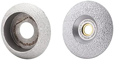 DIATOOL elmas taşlama tekerleği Granit Mermer Duvar Dışbükey Eğri Kenar taşlama diski 2 adet