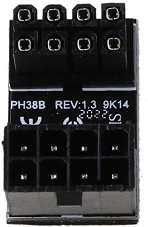 Bir TX 8pin Erkek 180 Derece Açılı 8pin Dişi Güç Adaptörü için Grafik kablosu güç adaptörü için led şerit ışıkları
