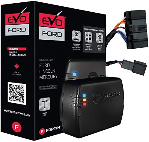 Fortin EVO-FORT1 Stand-Alone Eklenti Uzaktan Başlangıç Araba Marş Sistemi Ford IKT Yuvarlak Metal Anahtar Araçlar
