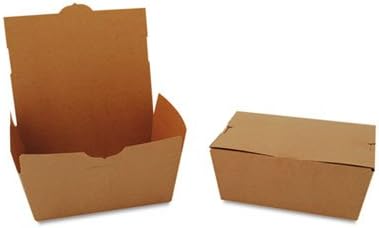 ChampPak Taşıma Kutuları, 4 lb, 7 3/4w x 5 1/2d x 3 1/2h, Kahverengi