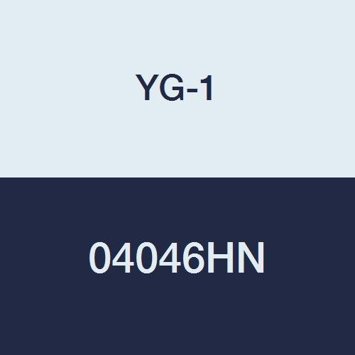 YG-1 04046HN HSS End Mill, 4 Flüt, Normal Uzunluk, Kalay Kaplama, 2-7/16 Uzunluk, 15/64