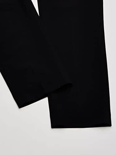 Calvin Klein Erkek Düz Önü İki Streç Elbise Pantolonu, Düz Bacak Uyumu, Kemer Halkaları ve Ön Cepler