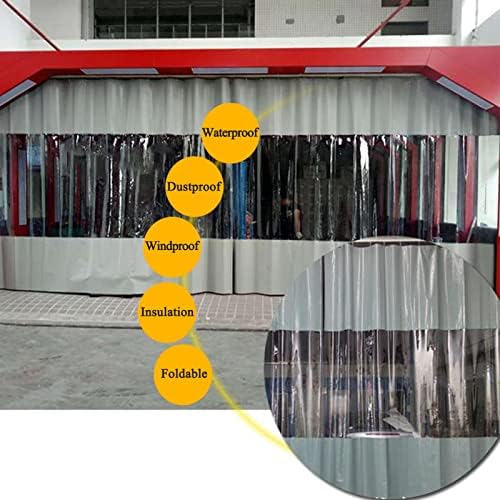 Şeffaf Branda, Ağır hizmet tipi ısı koruma muşamba levha, Balkon Garajı için Güçlendirilmiş Delikli Dış Mekan PVC