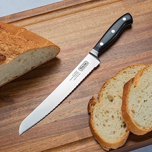 Viking Profesyonel Çatal Bıçak Takımı Ekmek Bıçağı, 8 inç