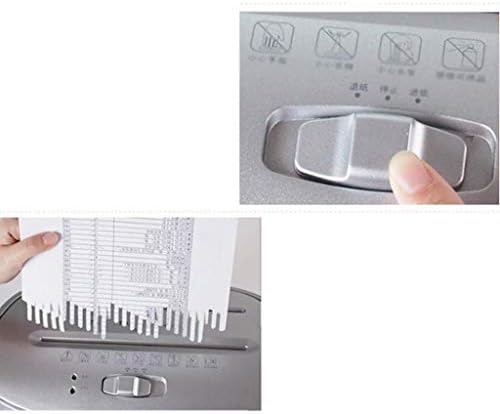Mini Kağıt Parçalayıcı EDİNİN-10 Sayfalık Çapraz Kesilmiş Kağıt Parçalayıcı, 10 Dakikalık Sürekli Çalışma Süresi,