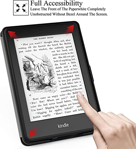 EMOITOO Kapak Kindle Paperwhite için 11th Nesil 2021 Sürümü, Koruyucu Kılıf ile El Kayışı Tasarımı, Otomatik Uyandırma
