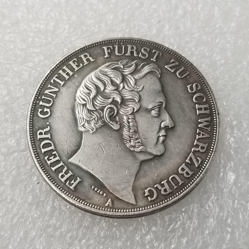 Antika El Sanatları 1845 Alman Gümüş Doları 495