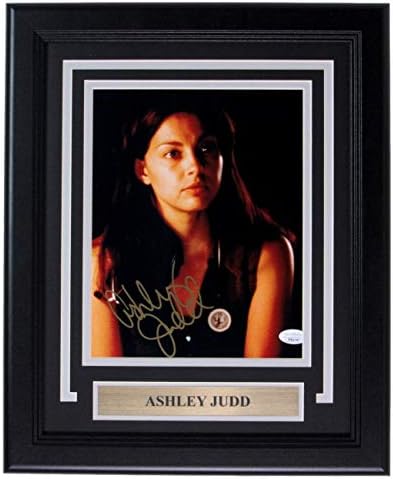 Ashley Judd Oyuncu İmzalı / İmzalı 8x10 Fotoğraf Çerçeveli JSA 155608