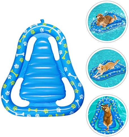 Veemoon Infilak Kanepe Yüzme Yüzen Kedi için Açık Su Ekipmanları Mat Yaz Oyunu PVC Avokado Yastık Şişme Sal Ped Köpekler