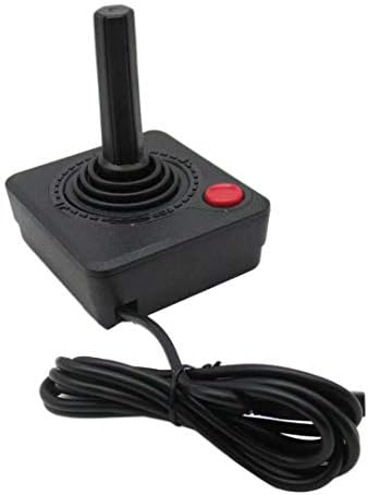 Qblahıp Dayanıklı ve Pratik LVW616 Alternatif joystick denetleyicisi Atari 2600 Konsol Sistemi Siyah Kablolu