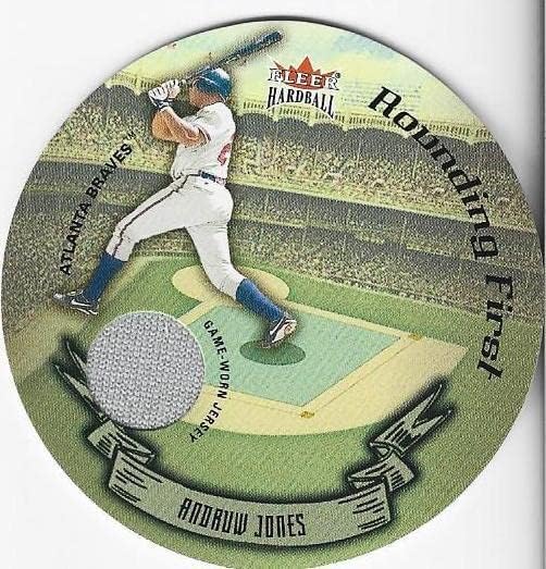 Andruw Jones 2003 Fleer Oyunu Yıpranmış Forma Kartı 362/569-MLB Oyunu Kullanılmış Formalar