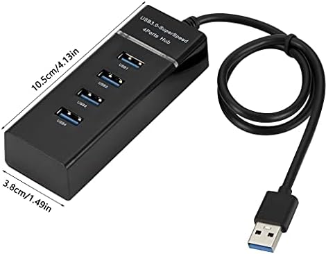 WSSBK USB3. 0 Genişletici Çok Portlu USB 1 ila 4 Kablo Adaptörü Dizüstü Hub Yerleştirme istasyonu 5Gbps Veri İletim