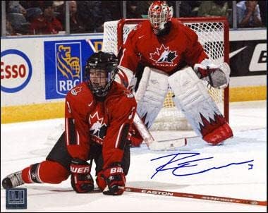 Ryan Ellis Team Canada İmzalı Dünya Gençler 8x10 Fotoğraf İmzalı NHL Fotoğrafları