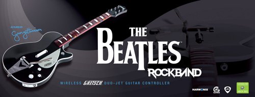 Beatles: Rock Grubu X360 Kablosuz Gretsch Duo-Jet Gitar Denetleyicisi