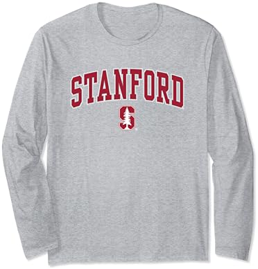 Stanford Kardinal Kemer Üzerinde Resmi Lisanslı uzun Kollu tişört
