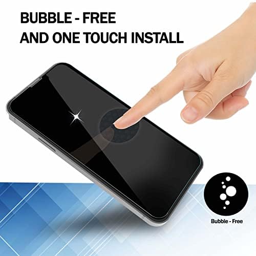 RKINC Ekran Koruyucu [4-Pack] iPhone 13 Mini 5.4 İnç, temperli Cam ekran koruyucu film, 0.33 mm [Ömür Boyu Garanti]