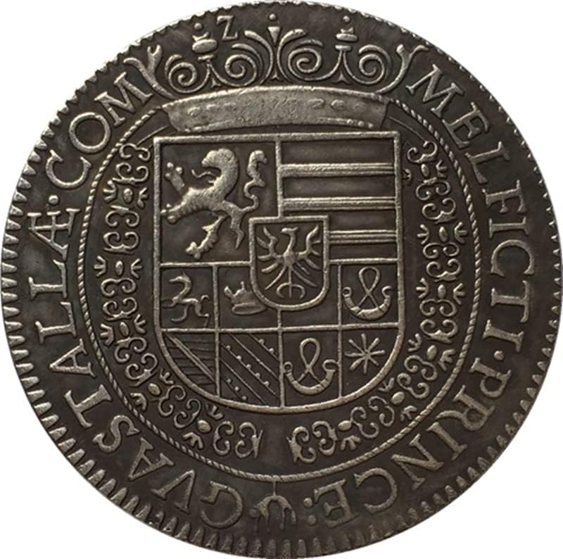 1620 Avusturya Paraları Bakır Gümüş Kaplama Antika Paralar Paralar El Sanatları Koleksiyonu Darbe Olabilir