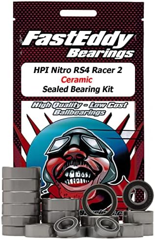 FastEddy Rulmanlar ile Uyumlu HPI Nitro RS4 Racer 2 Seramik Mühürlü Rulman Kiti