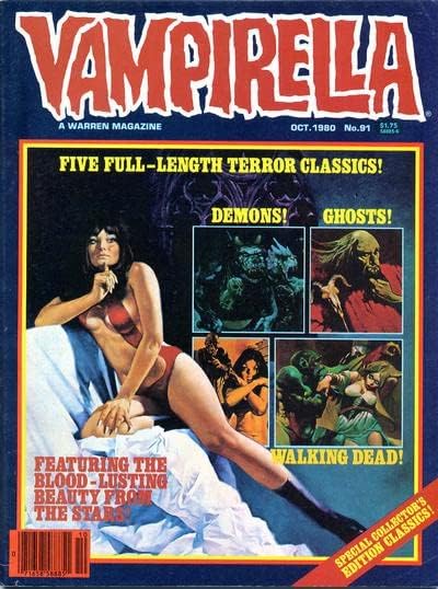 Vampirella (Dergi) 91 VF; Warren çizgi romanı