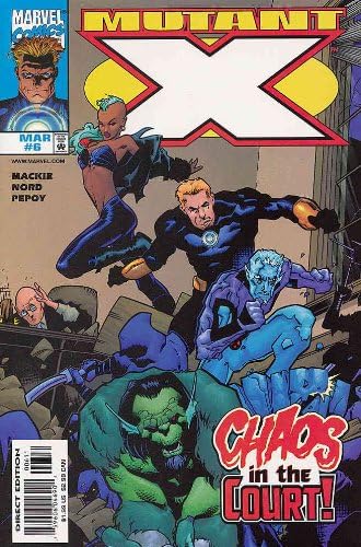 Mutant X (1. seri) 6 VF; Marvel çizgi romanı / X-Men Havok