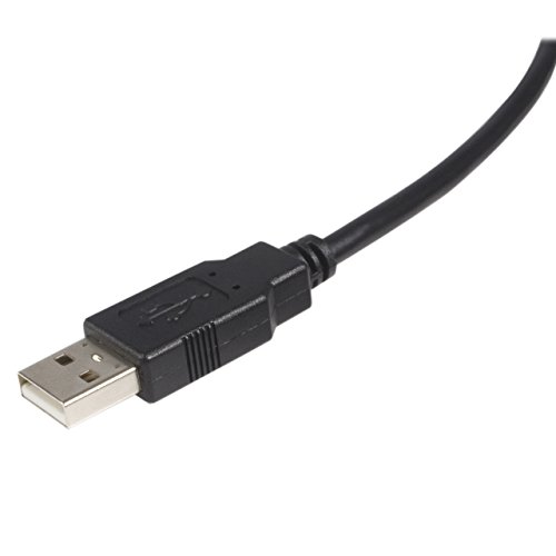 StarTech.com 6 ft. (1,8 m) USB Yazıcı Kablosu-USB 2.0 A'dan B'ye-Yazıcı Kablosu-Siyah-USB A'dan B'ye (USB2HAB6)