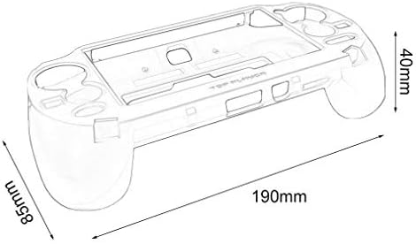 Banghotfire Gamepad Koruyucu Kılıf ile L2 R2 Tetik Sony PS Vita 1000 PSV1000 Siyah