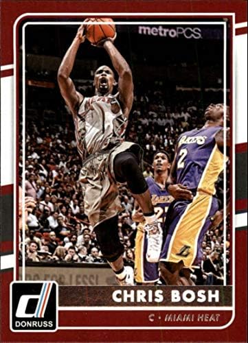 2015-16 Donruss NBA 97 Chris Bosh Miami Heat Resmi Basketbol Kartı (Panini tarafından yapılmıştır)